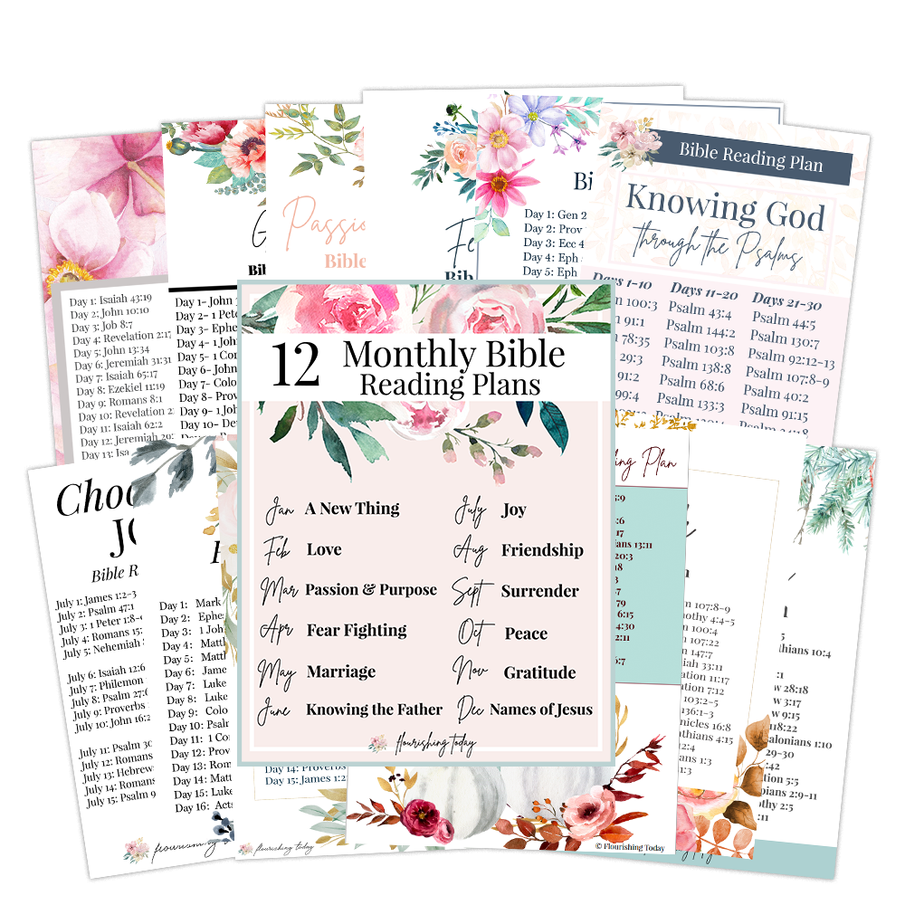 Flourish in the Word Bible Study Journal