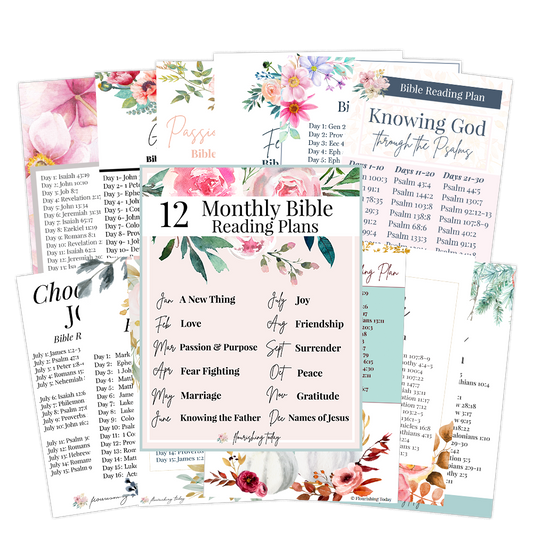 Flourish in the Word Bible Study Journal