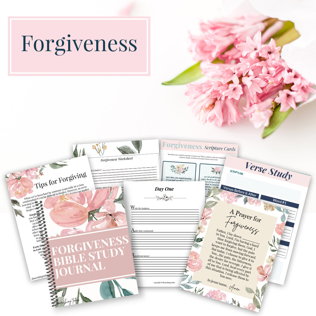 Forgiveness Bible Study Journal (for Large Group Use)