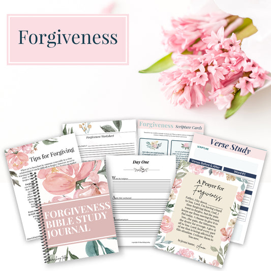 Forgiveness Bible Study Journal