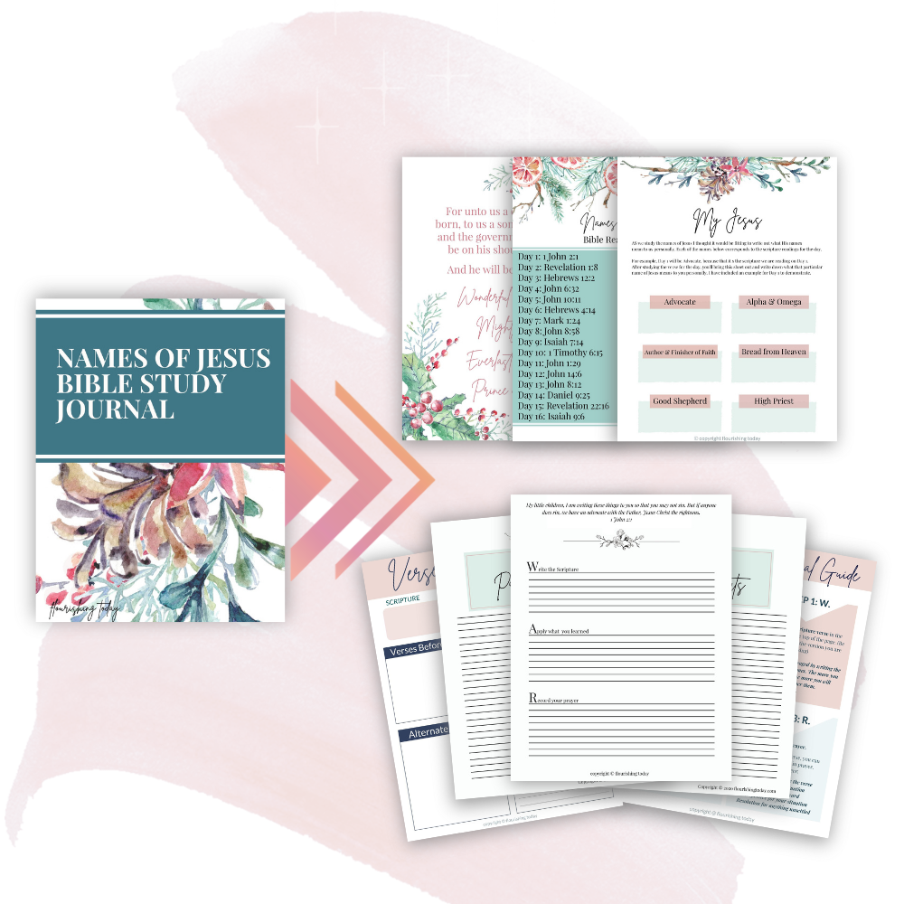 Names of Jesus Bible Study Journal