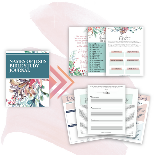 Names of Jesus Bible Study Journal