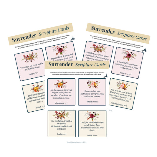 Peace Scripture Cards