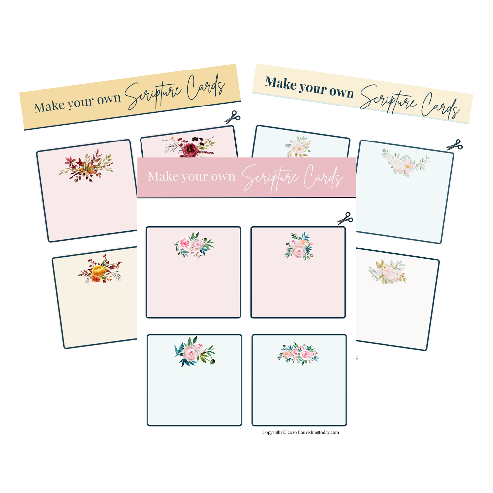 Flourish in the Word Bible Study Journal