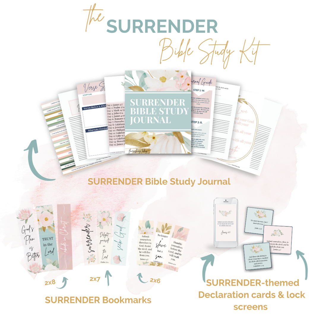Surrender Bible Study Journal Basic Bundle