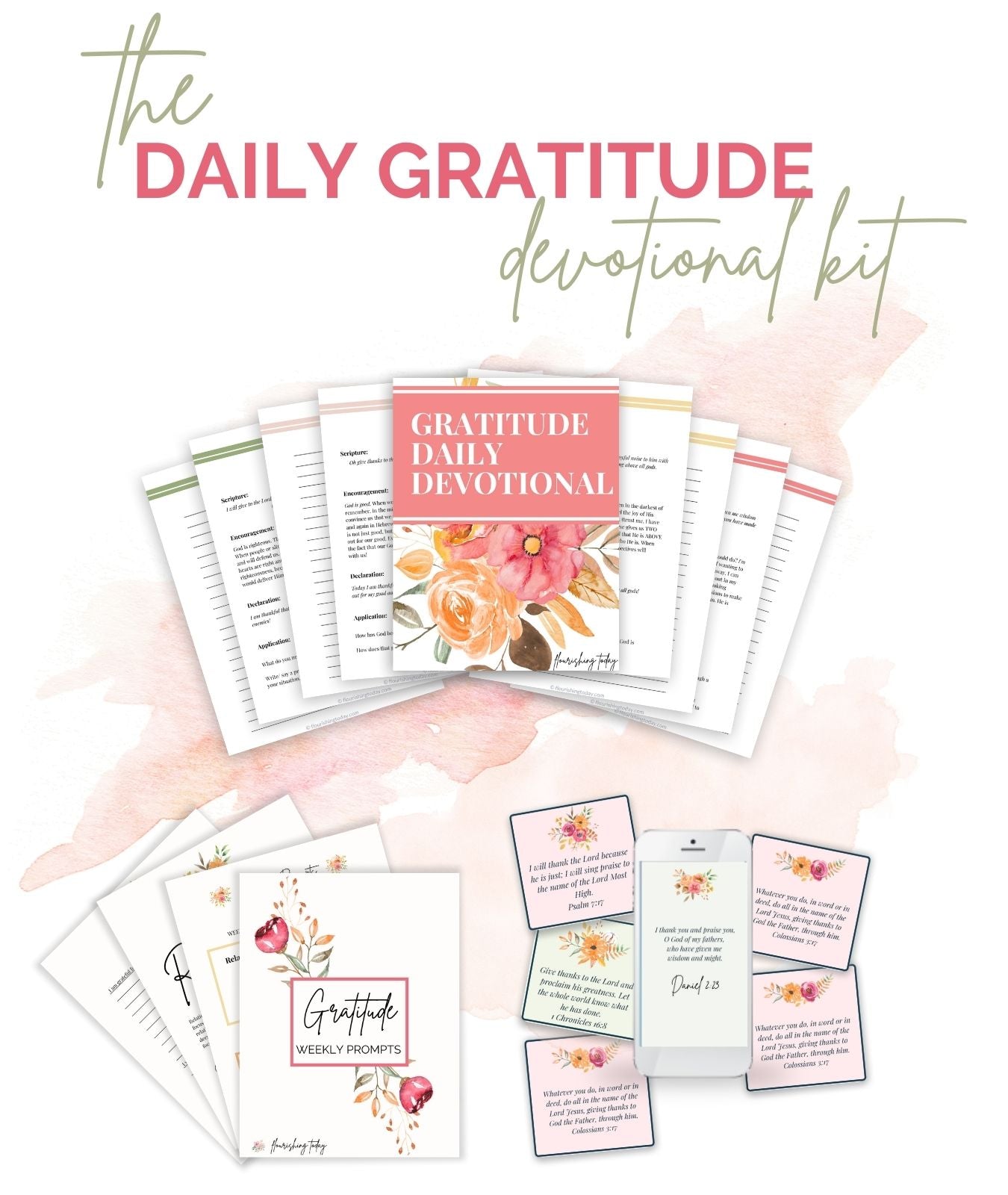 Daily Gratitude Devotional Kit
