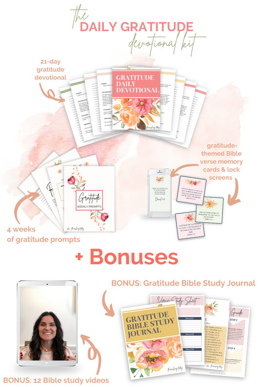 Daily Gratitude Devotional Kit + Bonuses