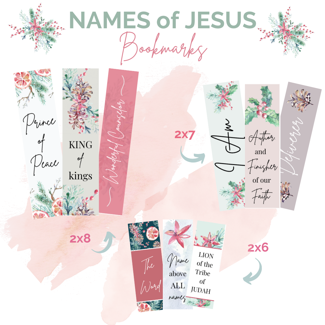 Names of Jesus Bookmarks