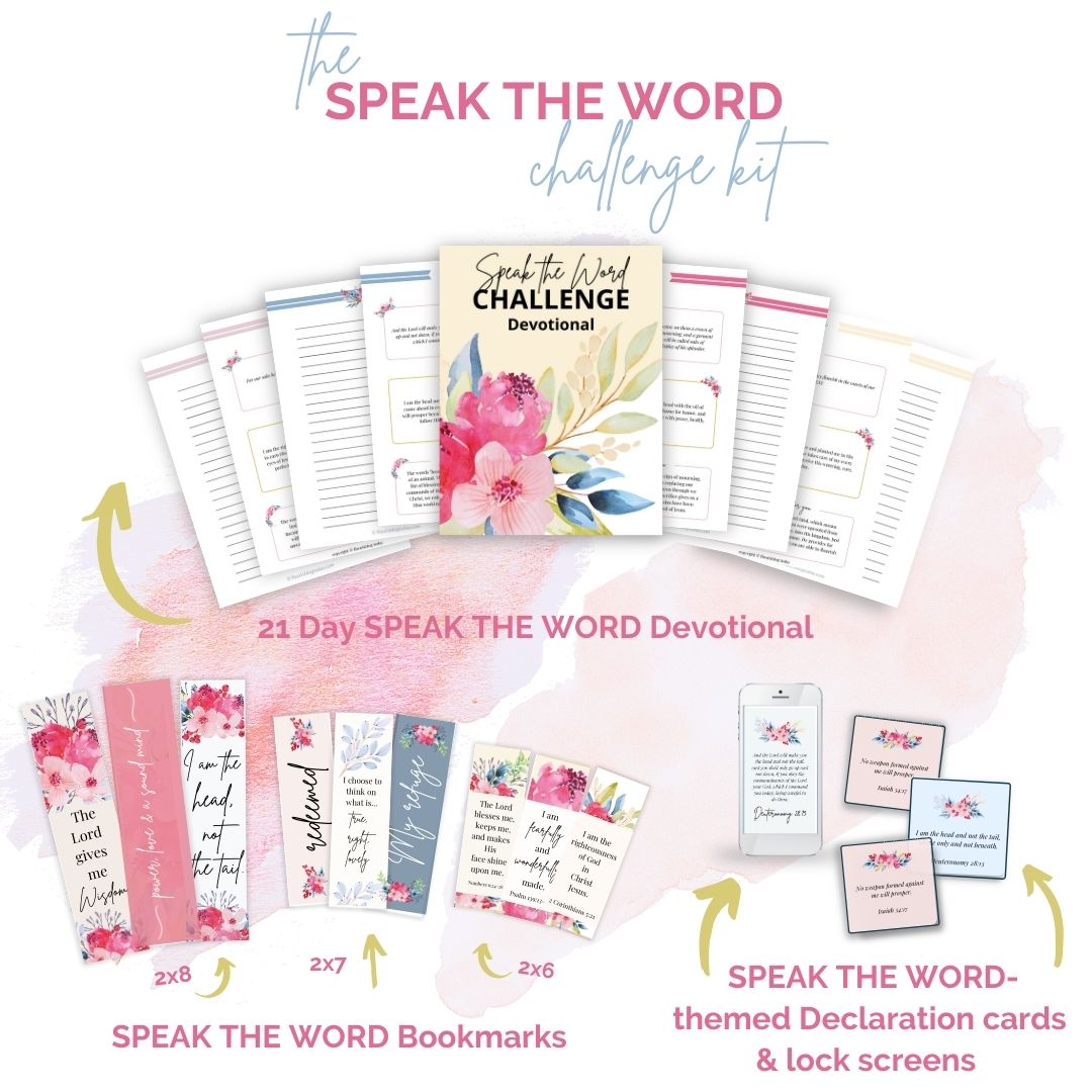 SPEAK the WORD Daily Devotional Kit