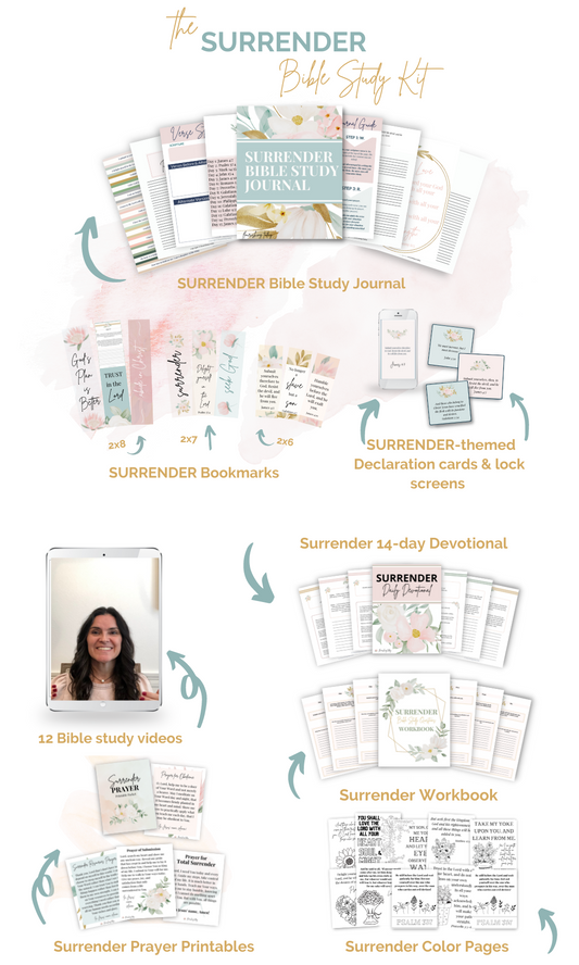 Surrender Bible Study Devotional Kit