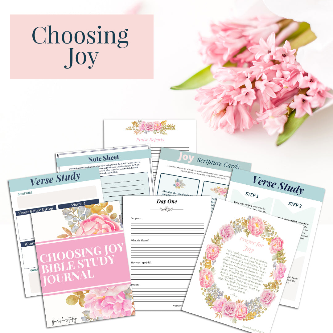 Choosing Joy Bible Study Journal