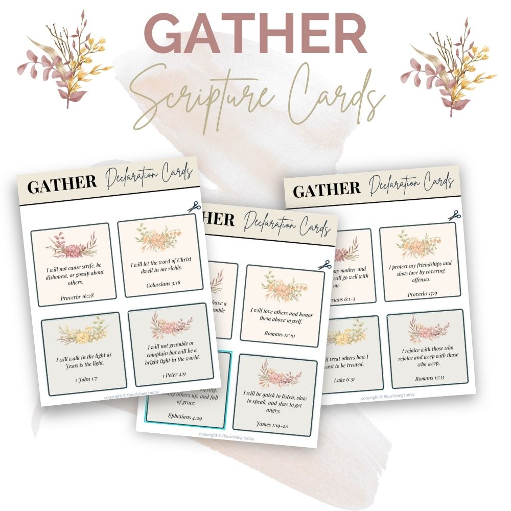 GATHER Declaration Cards
