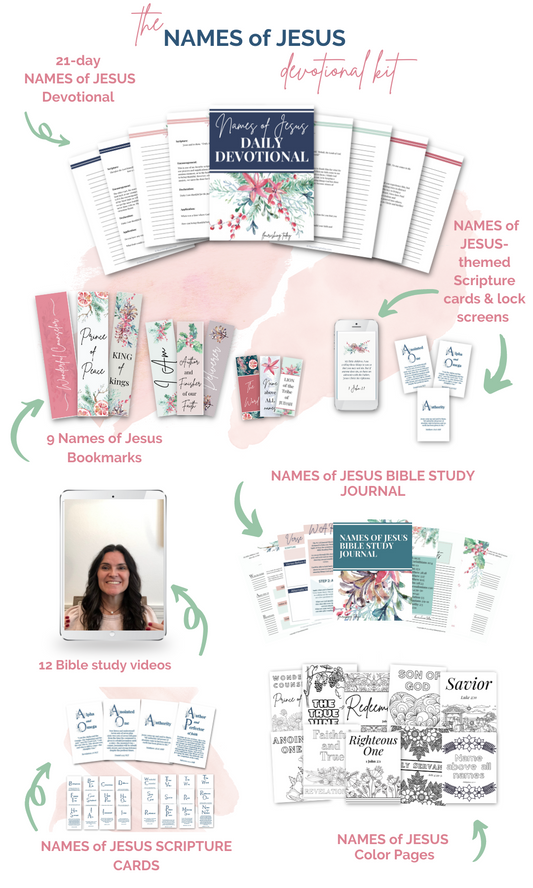 Names of Jesus Deluxe Devotional Kit